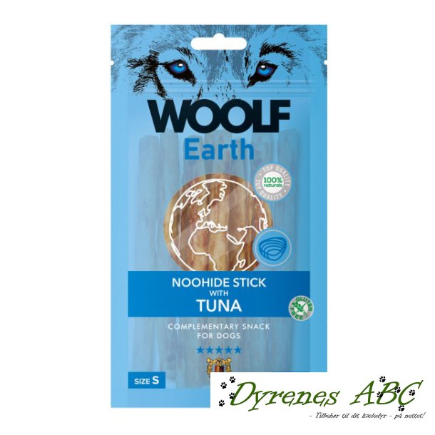 Woolf Earth Noohide Stick with Tuna, S