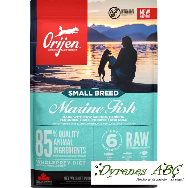 Orijen Dog Adult Small Breed Marine Fish