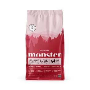 MONSTER Grain Free Puppy L/XL - Turkey & Chicken, 12kg