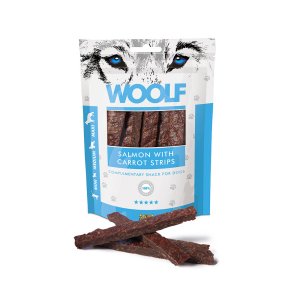 Woolf Salmon with Carrot Strips, 100g
