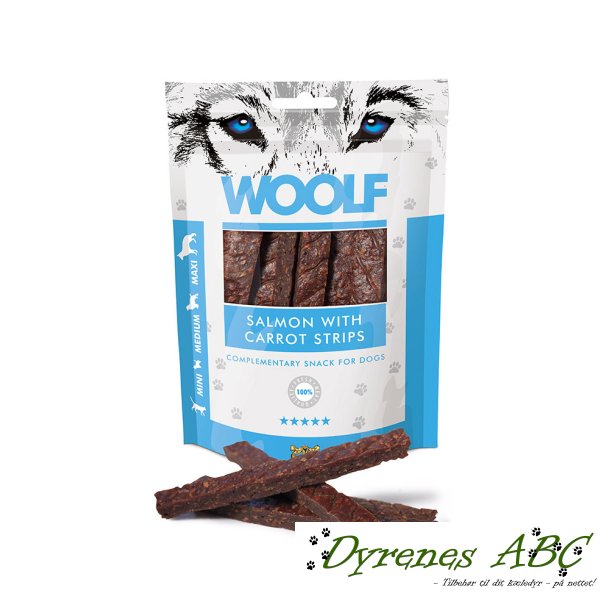 Woolf Salmon with Carrot Strips, 100g