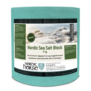 Nordic Horse Sea Salt Block - Breathe (grn)