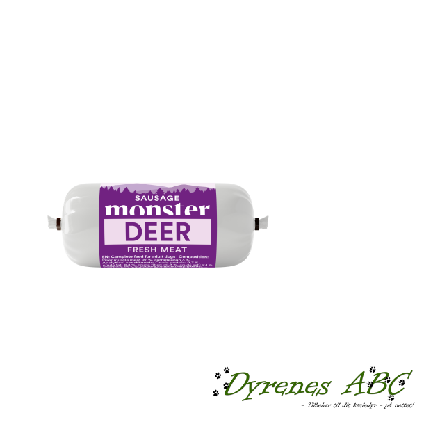 MONSTER Dog Sausage - Deer