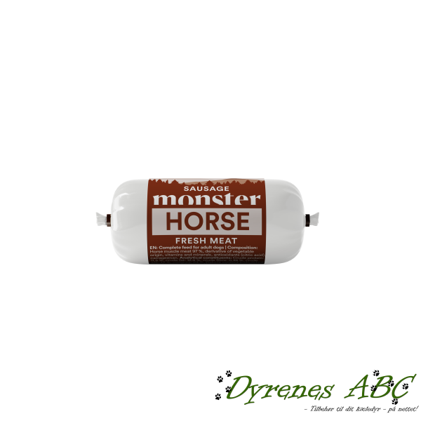 MONSTER Dog Sausage - Horse