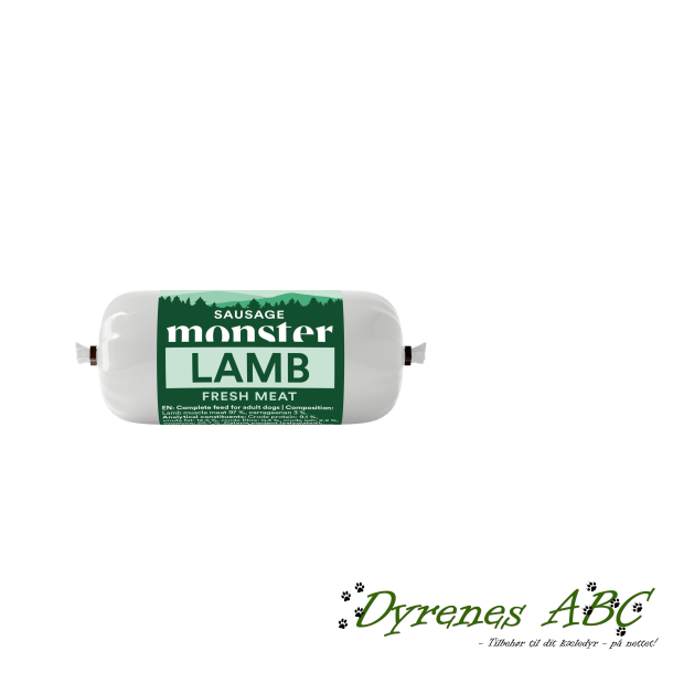 MONSTER Dog Sausage - Lamb