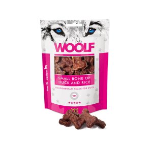 Woolf Small Bone of Duck & Rice, 100g