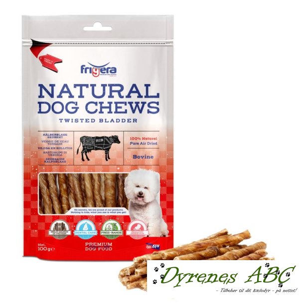Natural Dog Chews - Snoet Okseblre, 100g