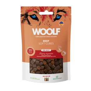 Woolf Soft Cubes Beef, 100g