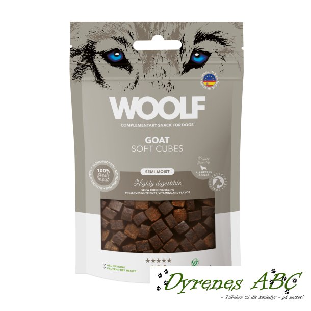 Woolf Soft Cubes Goat, 100g