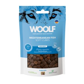 Woolf Soft Cubes Mediterranean Fish, 100g