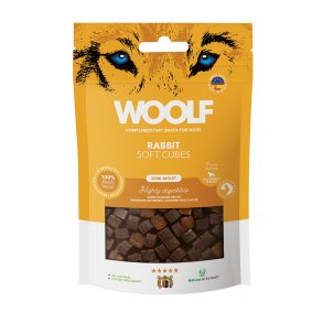Woolf Soft Cubes Rabbit, 100g