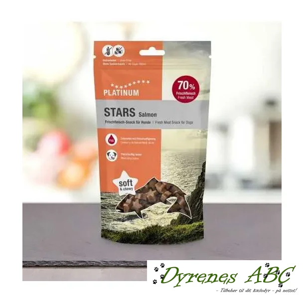 Platinum Stars godbidder - Salmon
