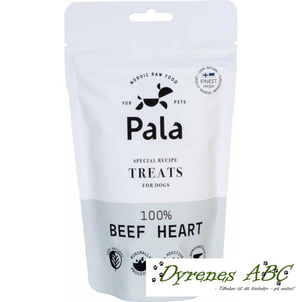 Pala Treats 100% Beef Heart, 100g