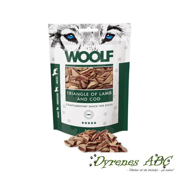Woolf Triangle of Lamb &amp; Cod, 100g
