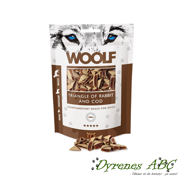 Woolf Triangle of Rabbit &amp; Cod, 100g