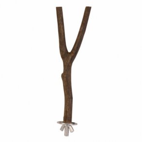 Naturtræ siddepind y-form 20cm