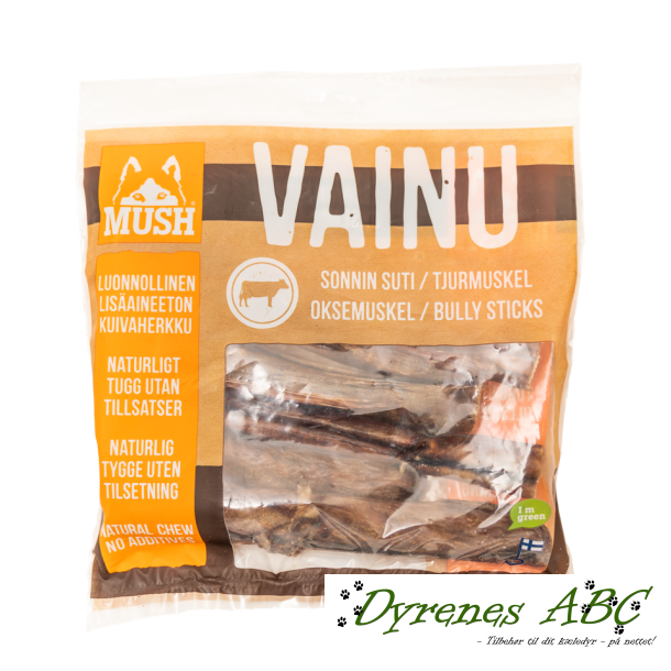 MUSH snack Oksemuskel 250g