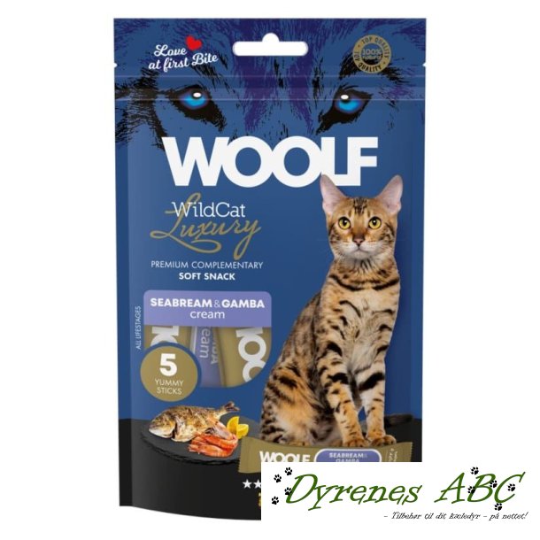 Woolf WildCat Cream Luxury - Seabream &amp; Gamba